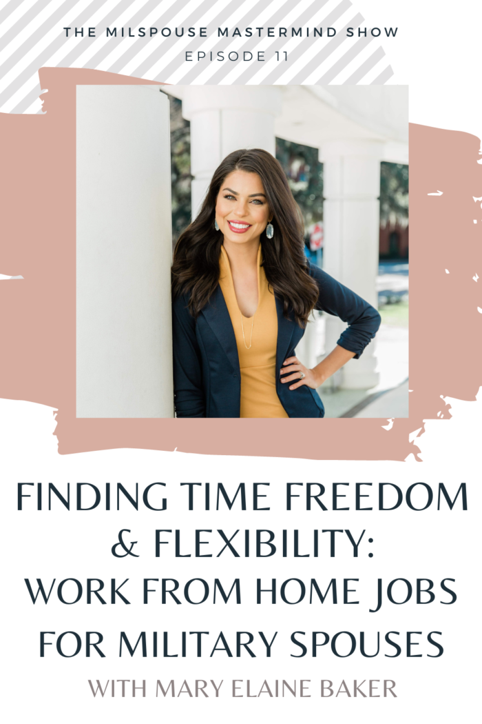 How To Find Time Freedom Flexibility Work From Home Jobs For Military Spouses Milspouse