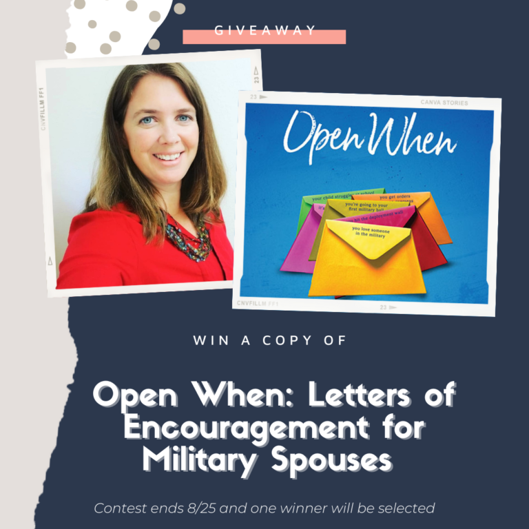 Letters of encouragement for military spouses by Lizann Lightfoot