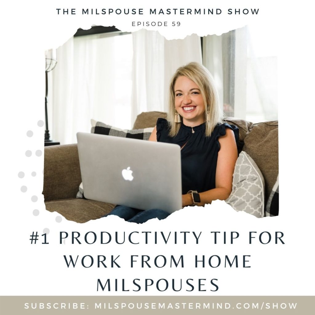 productivity for military spouses