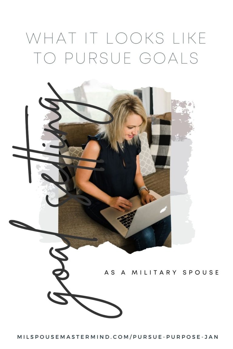goal setting for military spouses in jan