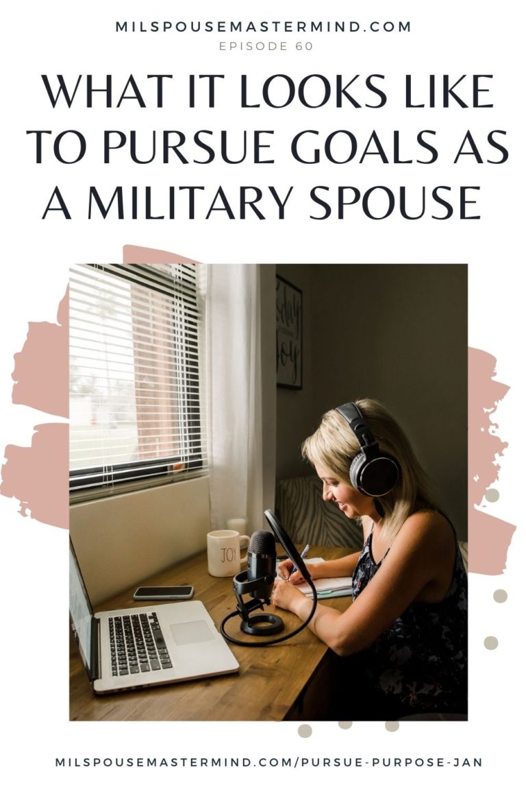 goal setting for military spouses in jan
