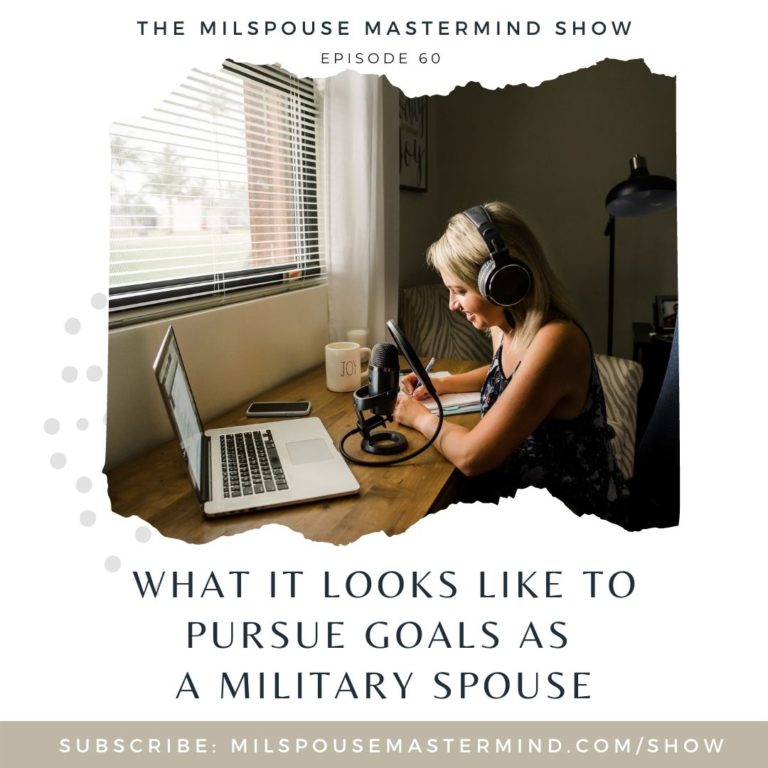 goal setting for military spouses in jan