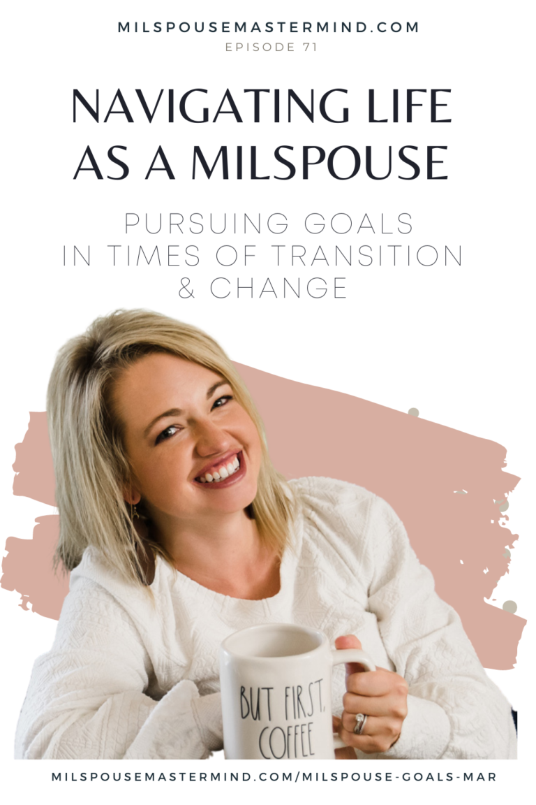 goal setting as a milspouse