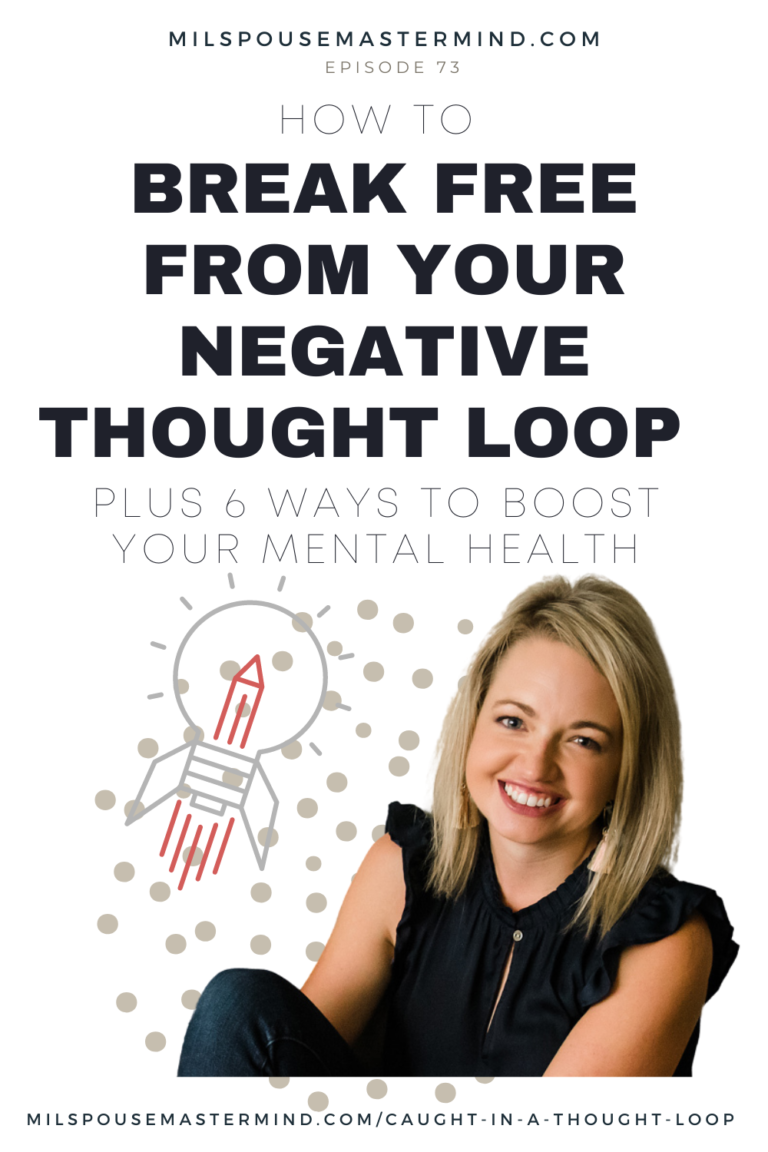 Caught in a cycle of stress, anxiety and overwhelm? How to break free from a negative thought loop. & boost your mental health