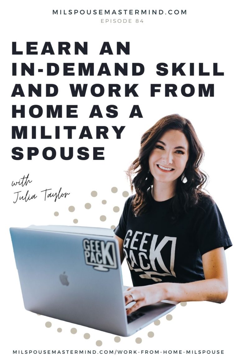 how to make money from home as a military spouse