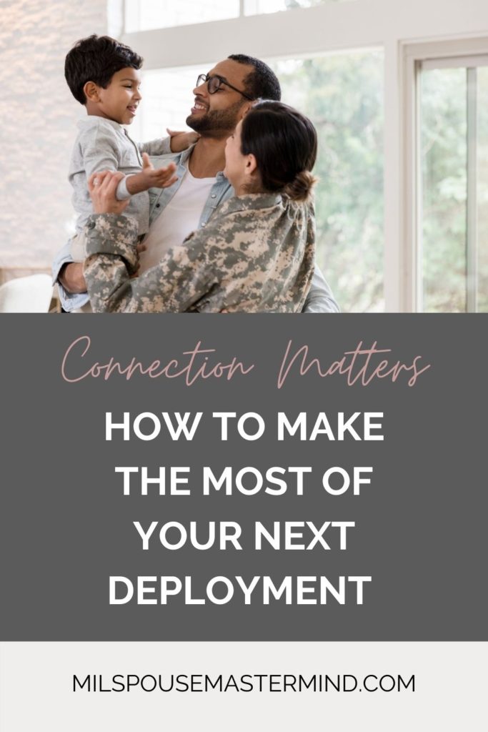 Learning to stay connected at home and across the world during deployments