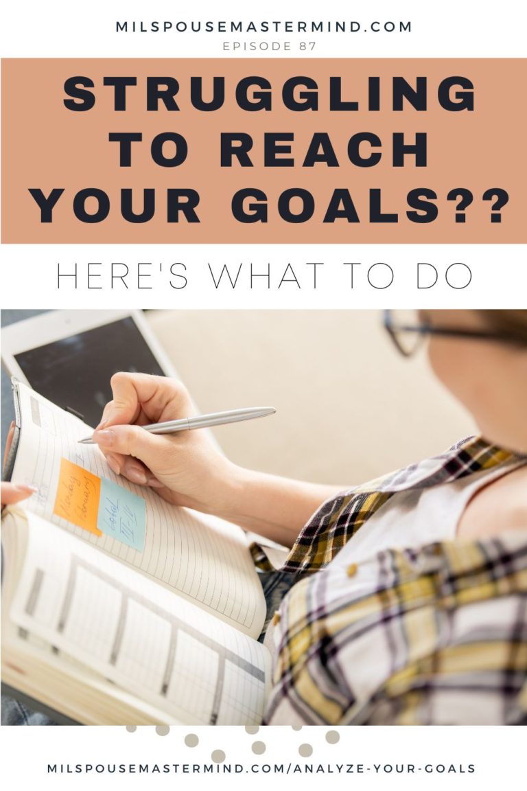 failure, SMART goals, goal setting, goal review, goal reflection, quarterly goals, habit stacking, healthy habits, military life