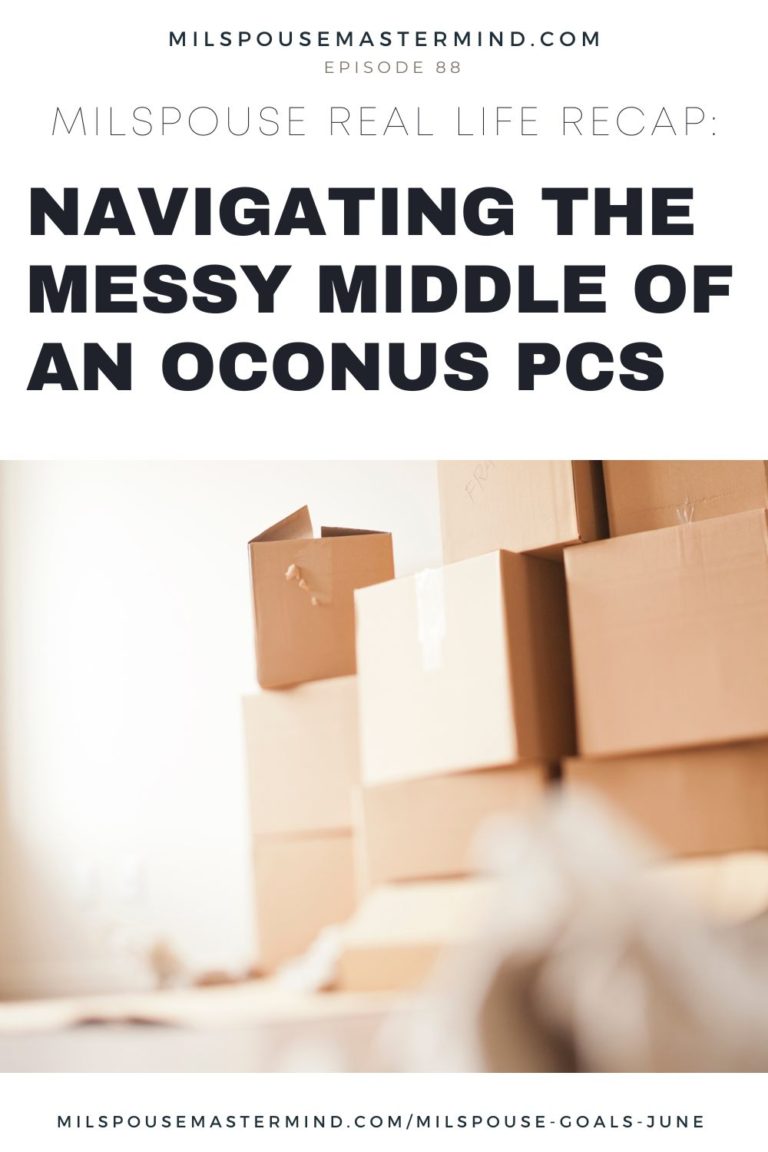 OCONUS PCS, moving with the military, preparing for a move, moving overseas, mental health, dealing with stress