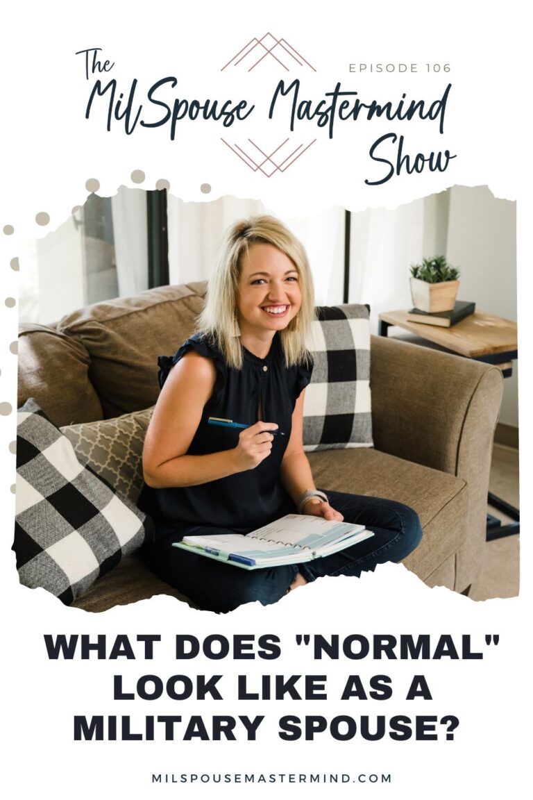 what is normal look like as a military spouse?