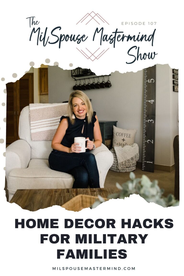 military rental, home decor hacks for military families, how to set up and make a new house feel like home after a PCS, yes, even in base housing