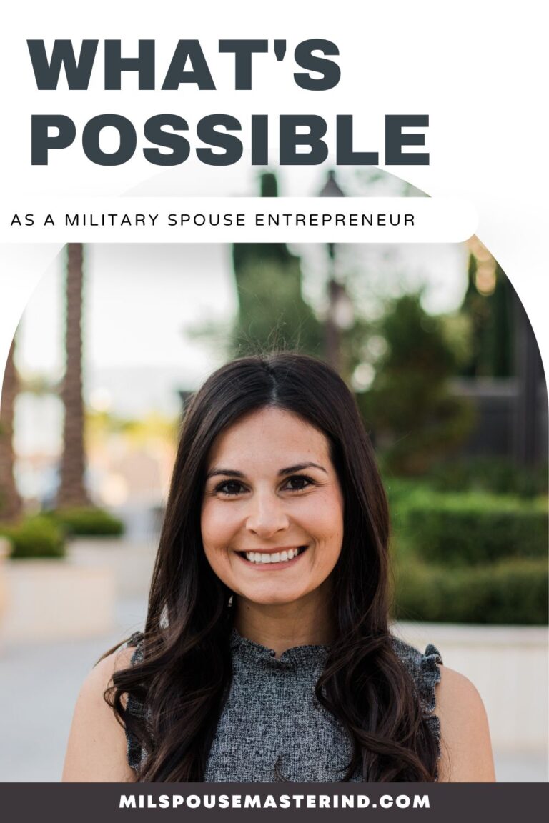 Monica Fullerton, Founder of Spouse-ly. What's Possible as a MilSpouse Entrepreneur