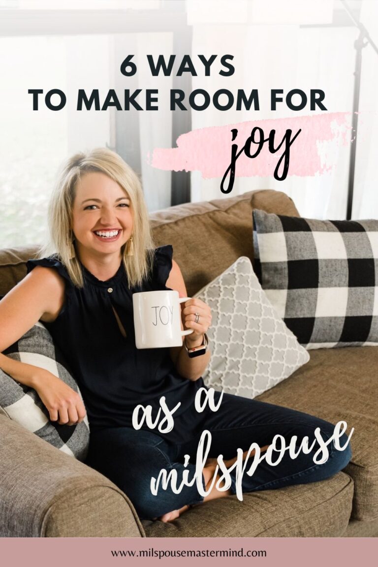 How do we find joy? Here are 6 keys to make room for joy in your life