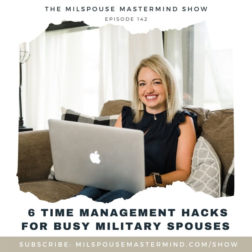 Time Management Hacks for Busy Military Spouses