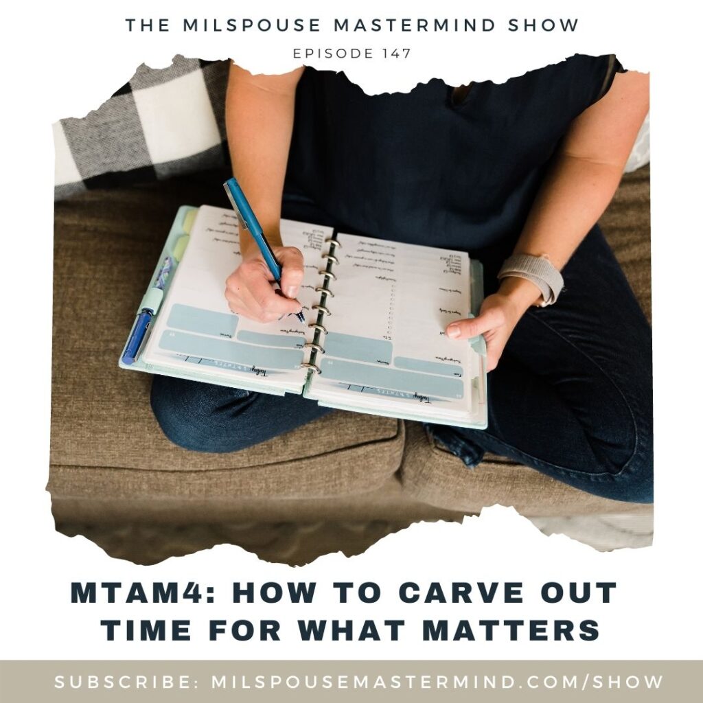 More Than A Milspouse: How to Make Time For What Matters