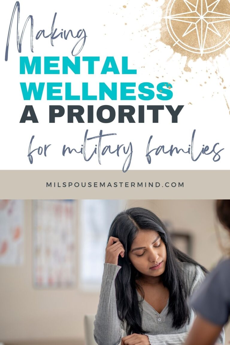 The fight for mental wellness & suicide prevention for military families