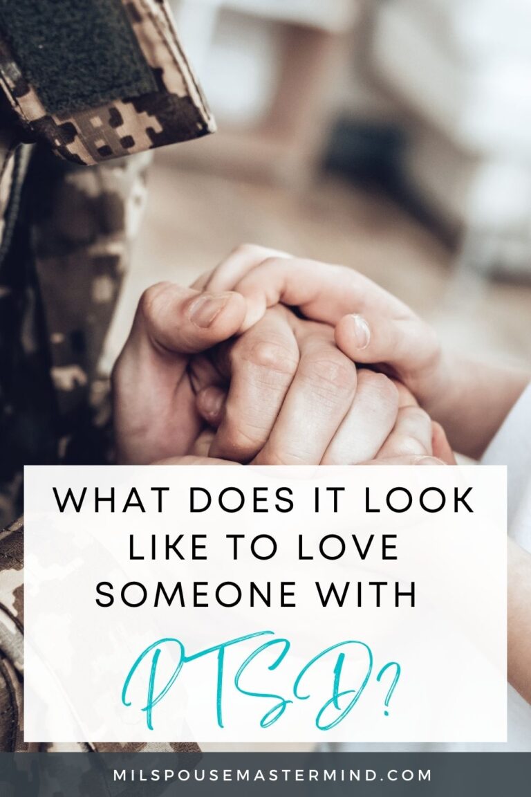 Military health and wellness, loving someone with PTSD