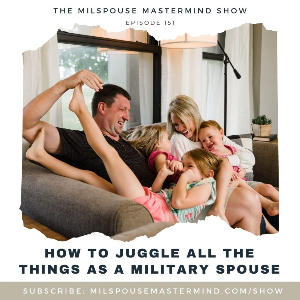 Finding balance and managing it all as a military spouse and WFHM