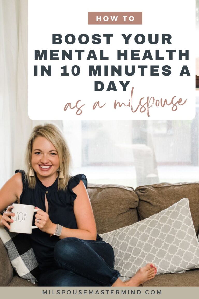 More Than Mindfulness: How 10 Minutes a Day Can Increase Your Focus, Boost Your Mental Health, and Change Your Life as a Milspouse