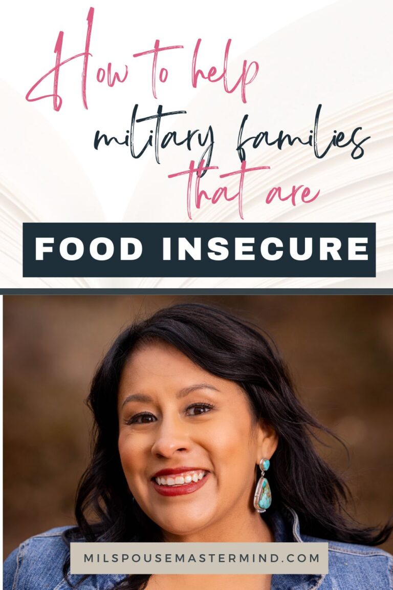 The power of a strong why. Combating food insecurity among military families with Monica Bassett, CEO of Stronghold Food Pantry