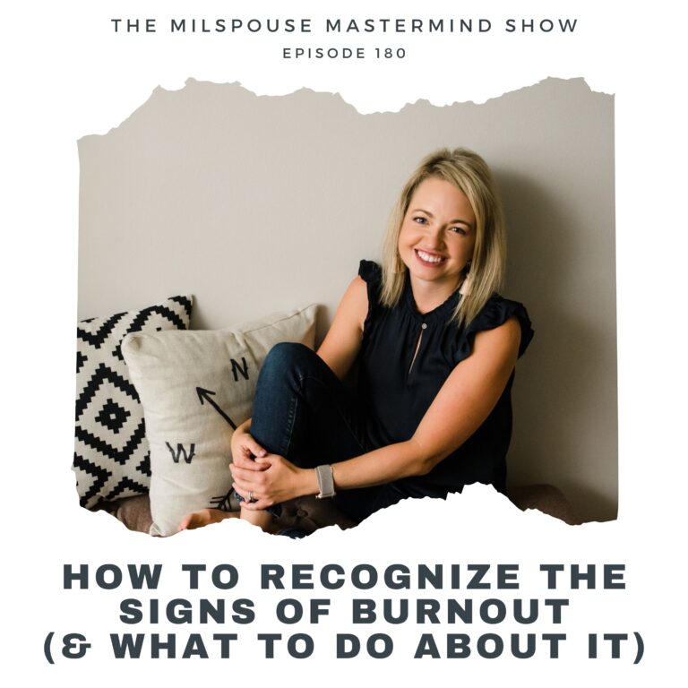 Feeling stressed, anxious or overwhelmed as a military spouse? Is it temporary stress or something more? How to recognize the signs of burnout and what to do about it as a military spouse