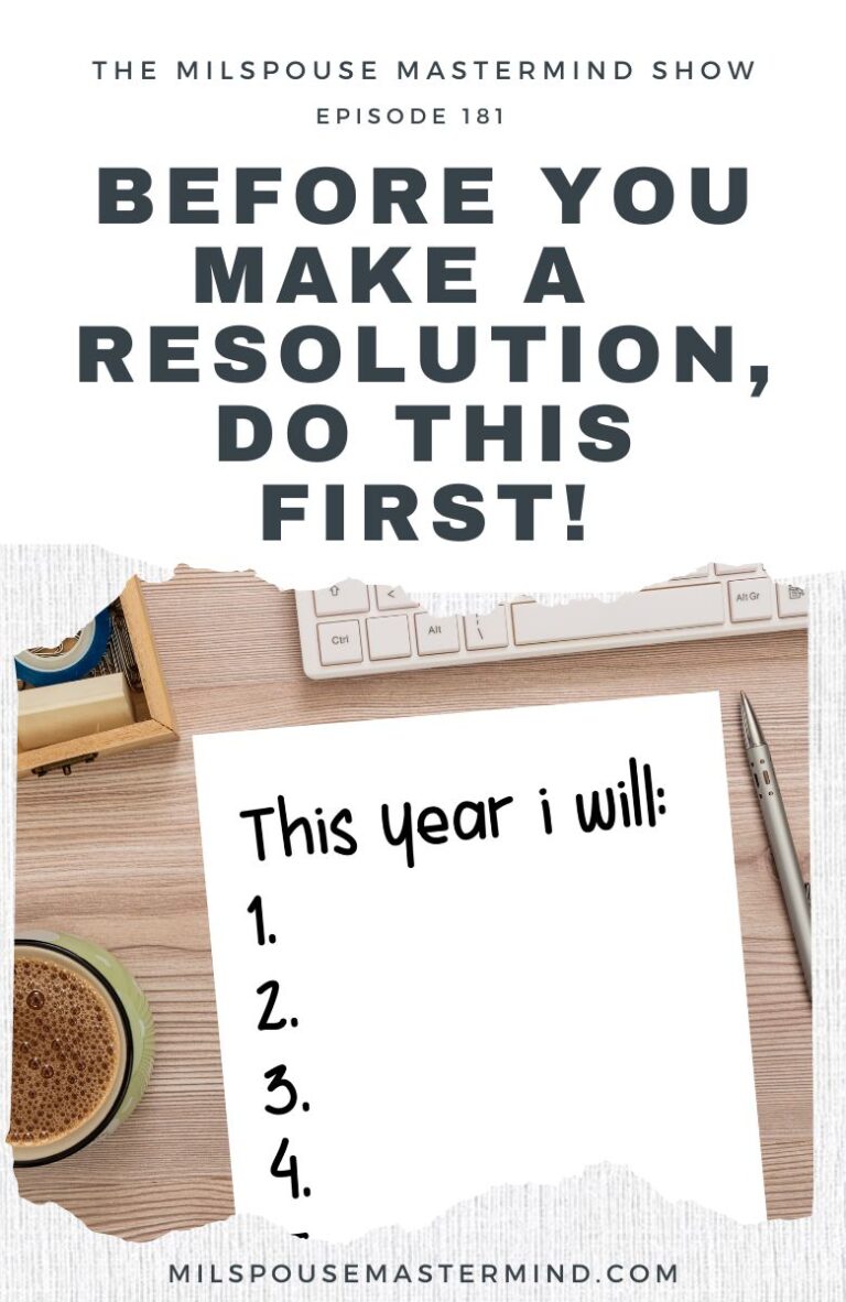 Before you make any resolutions for the new year, read this first!