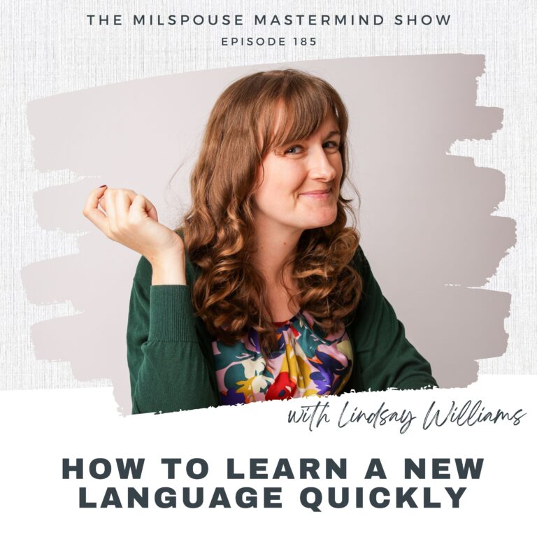how to quickly learn a new language as a military spouse who is moving overseas