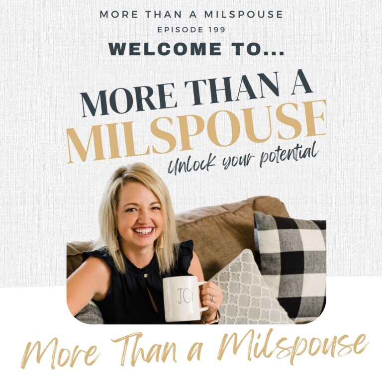 Welcome to the newly re-named More than a Milspouse Podcast (formerly the Milspouse Mastermind Show)