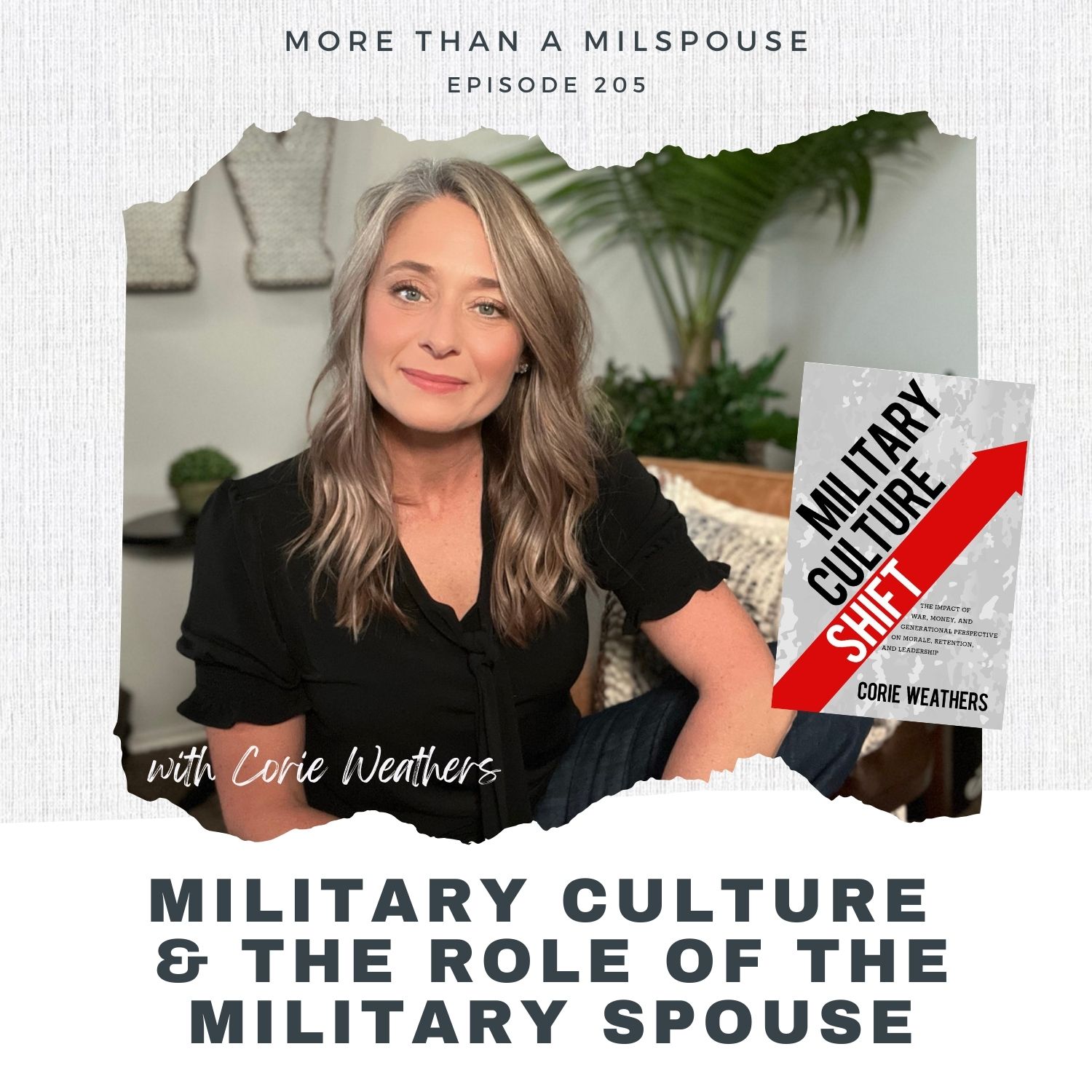 The Evolution of Military Culture, Community, and the Role of the Military Spouse with Corie Weathers, LPC