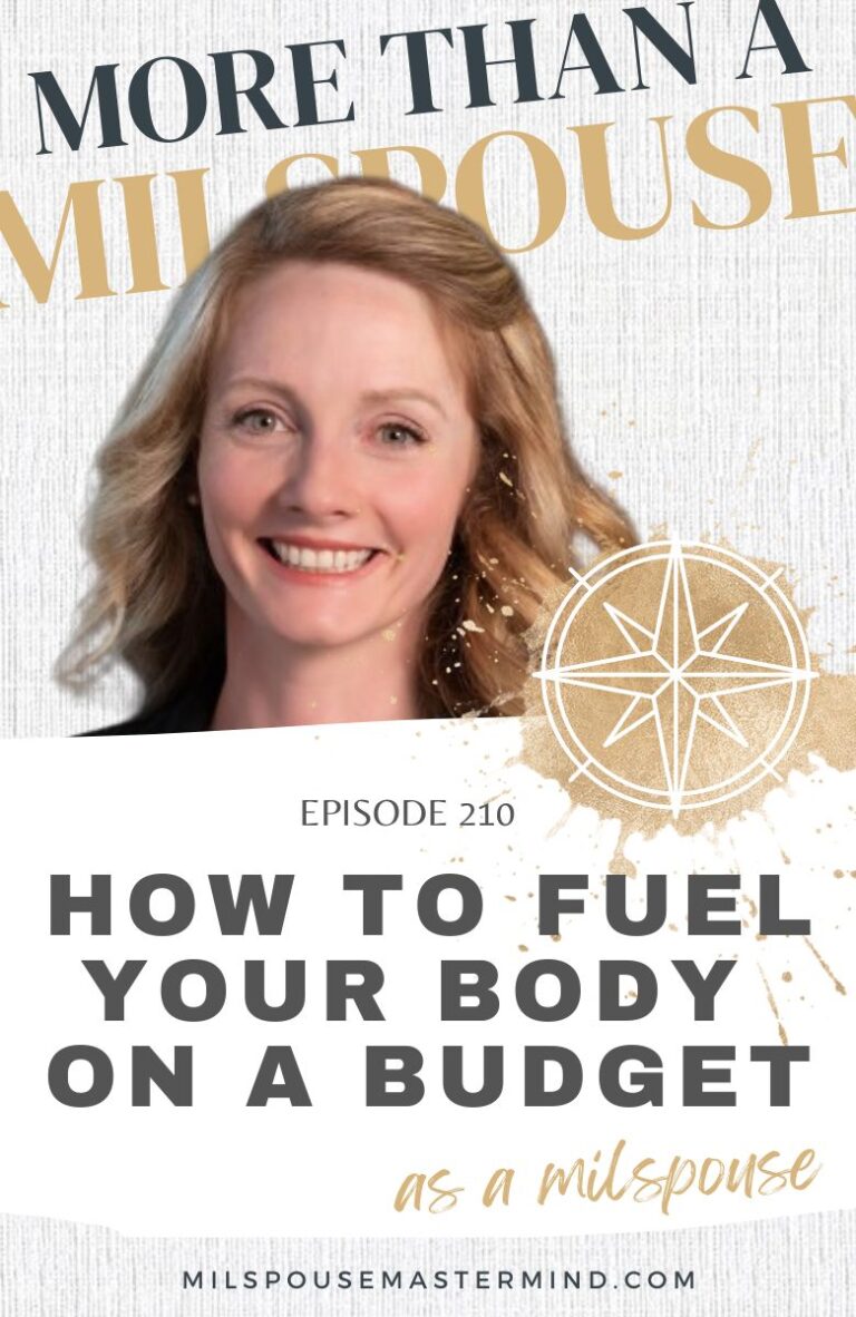 How to Fuel Your Body On A Budget with Nutritionist Heather Campbell // Milspouse Transformation Series