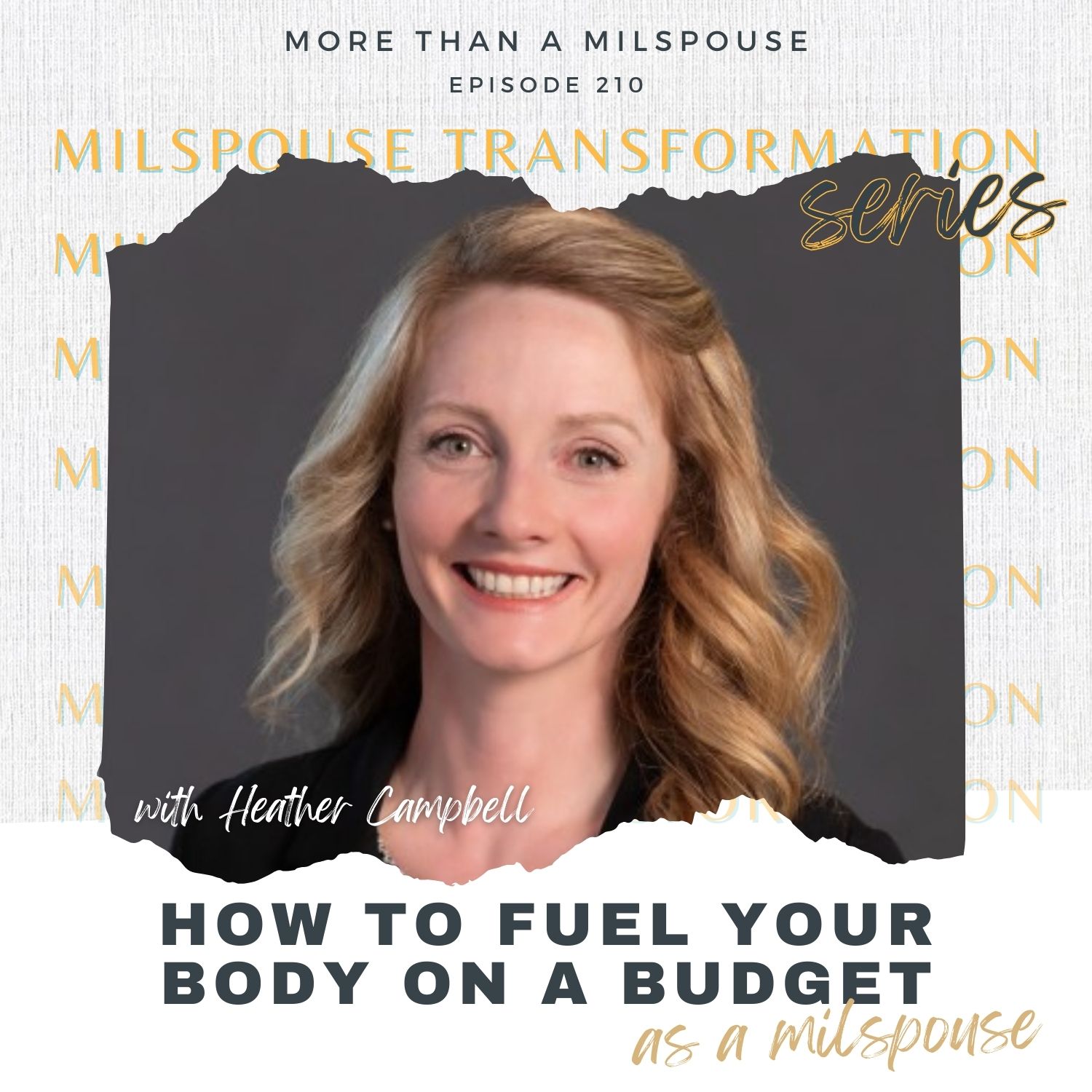 How to Fuel Your Body On A Budget with Nutritionist Heather Campbell // Milspouse Transformation Series