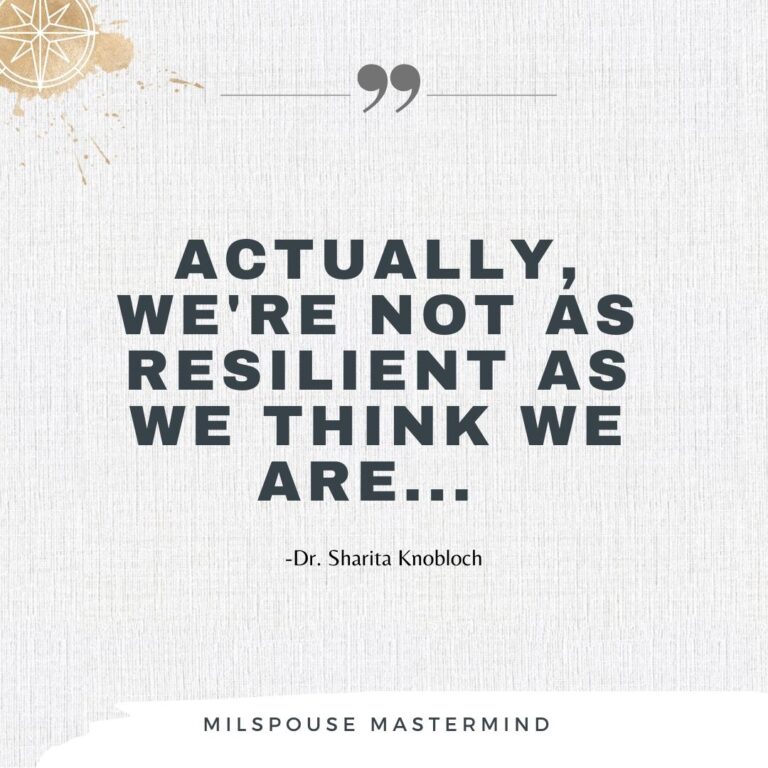 What is Spiritual Health? How Spirituality Affects Military Spouse Mental Health with Dr. Sharita Knobloch // Milspouse Transformation Series