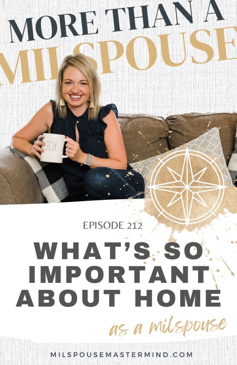 What's So Important About Home? // Milspouse Transformation Series