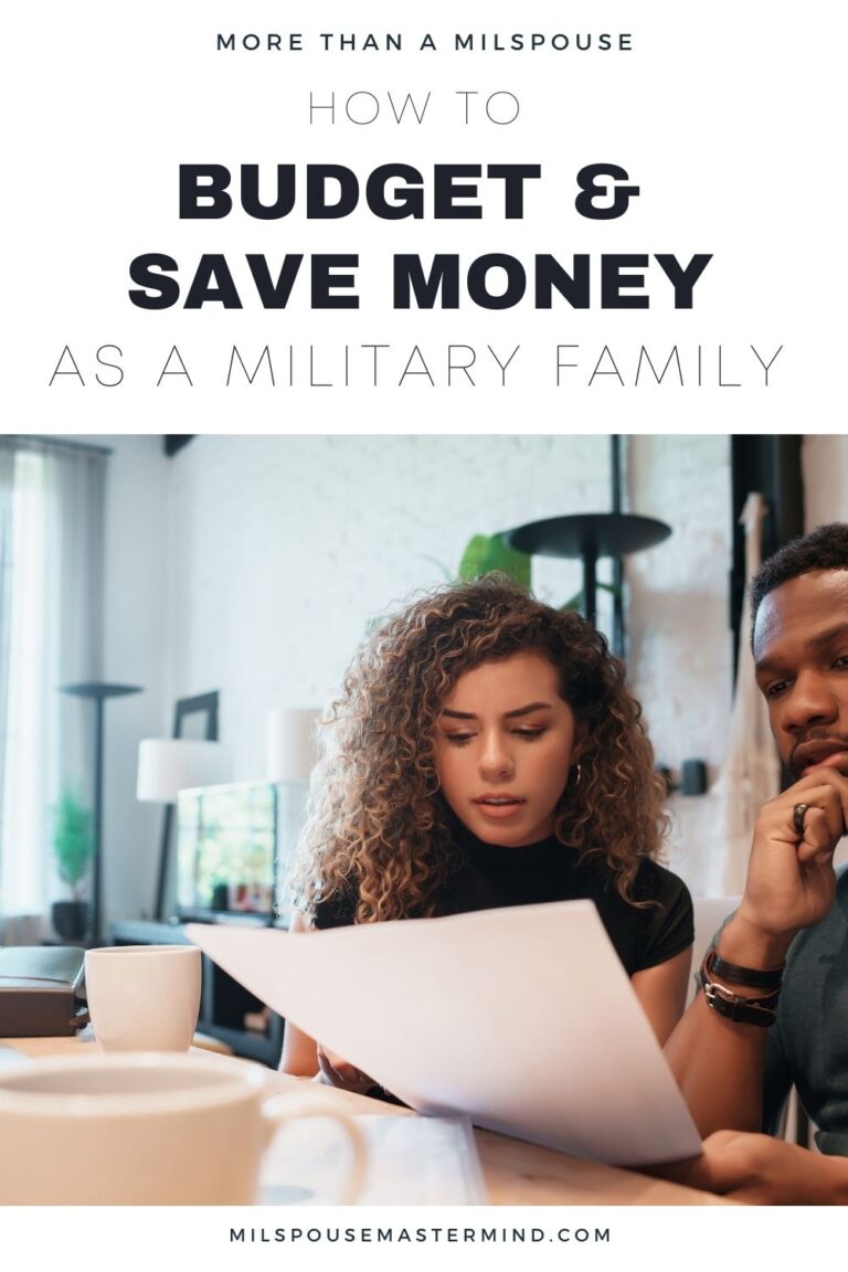 How to Budget and Save Money as a Military Family with AAFMAA COO Jerry Quinn // Milspouse Transformation Series