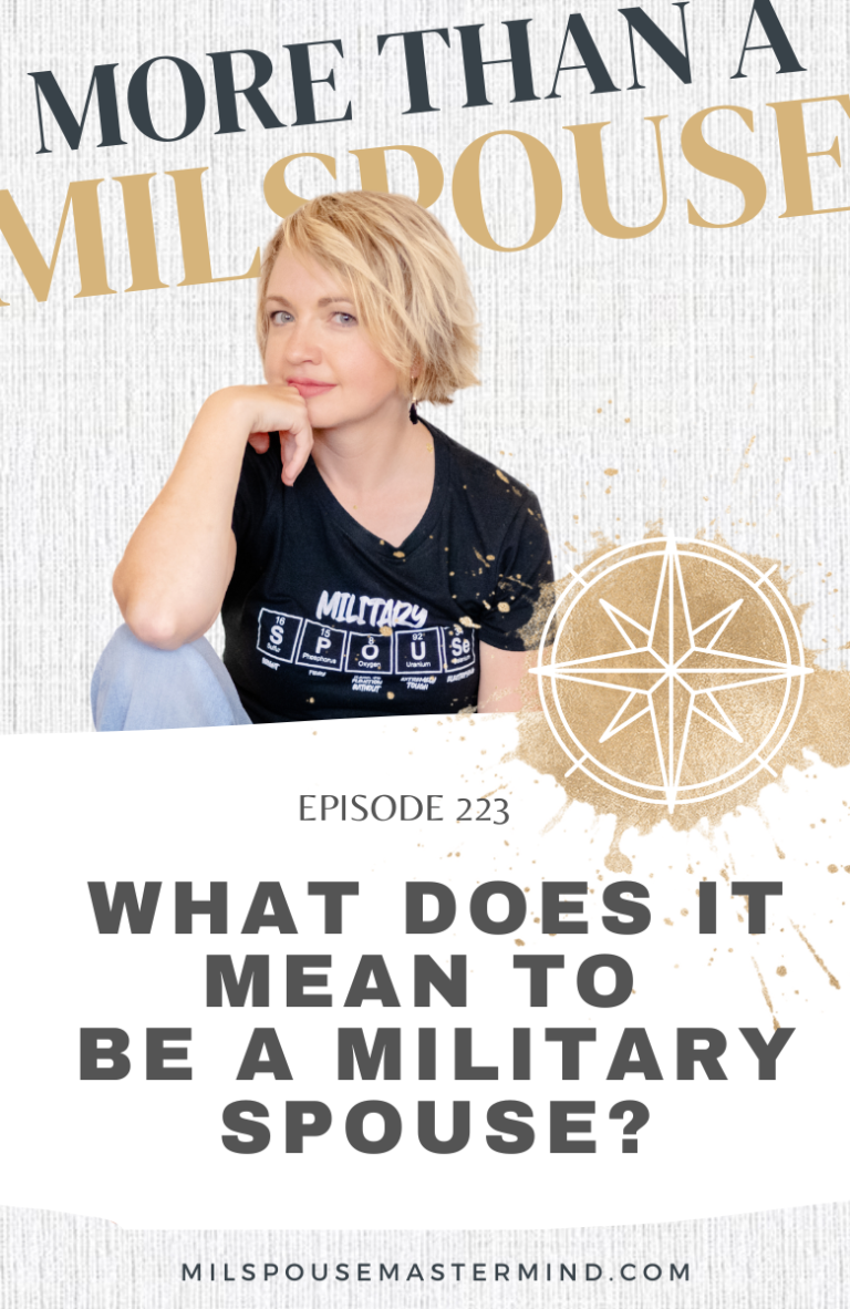 Ever feel like you're not qualified to be a military spouse? Let's unpack why that is.