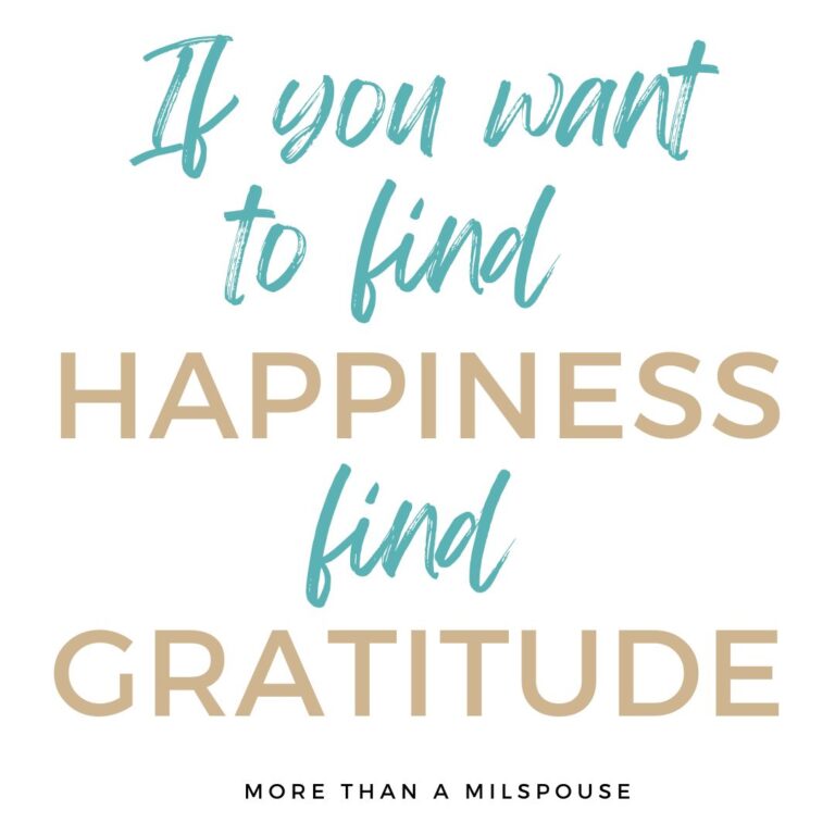 Is gratitude really important? Or is it overrated? Let's unpack how gratitude impacts your brain as a military spouse