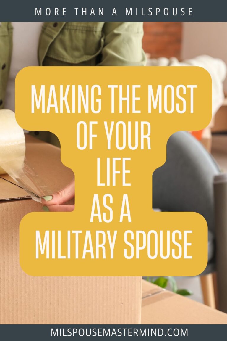 There will always be obstacles to pursuing your goals as a military spouse. But you don't have to let that hold you back!