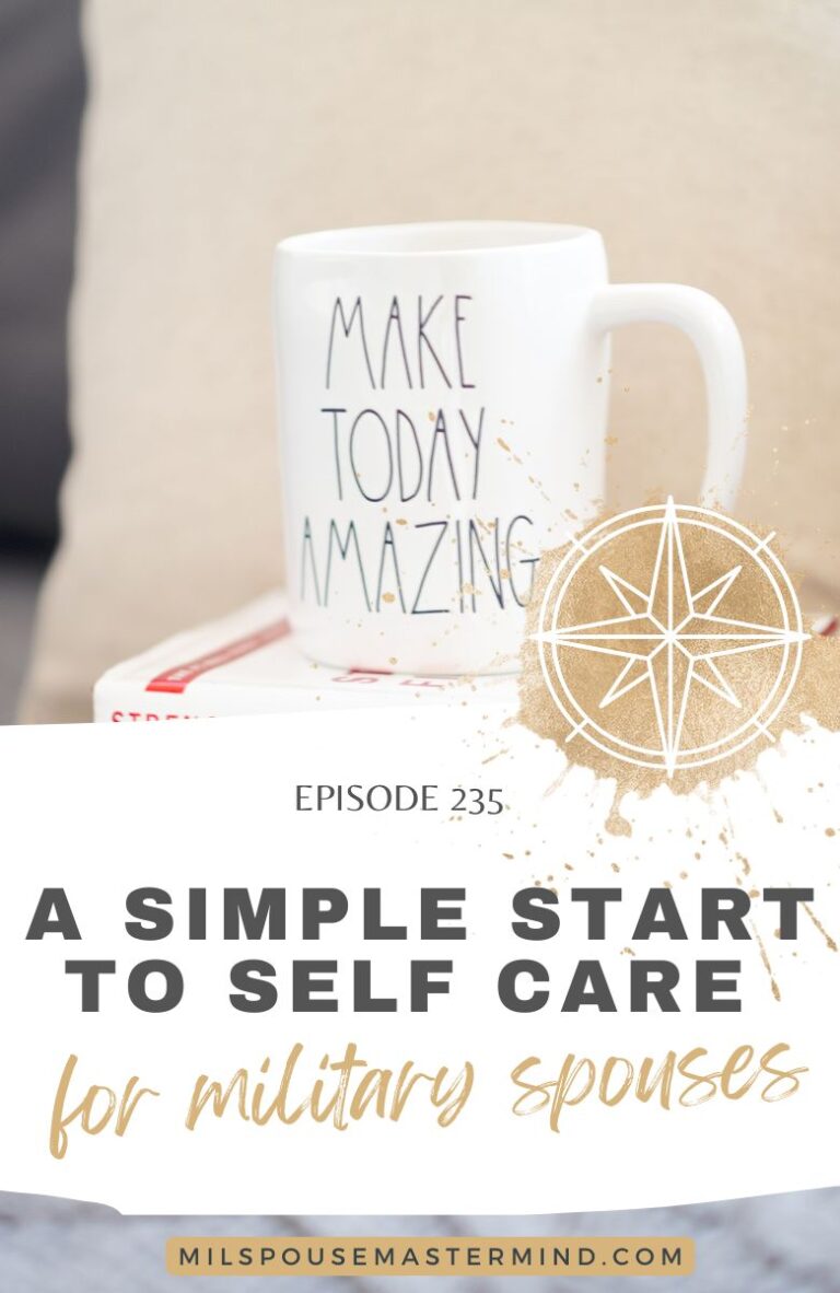 Free guided meditation, affirmations, and journal prompts for military spouses.