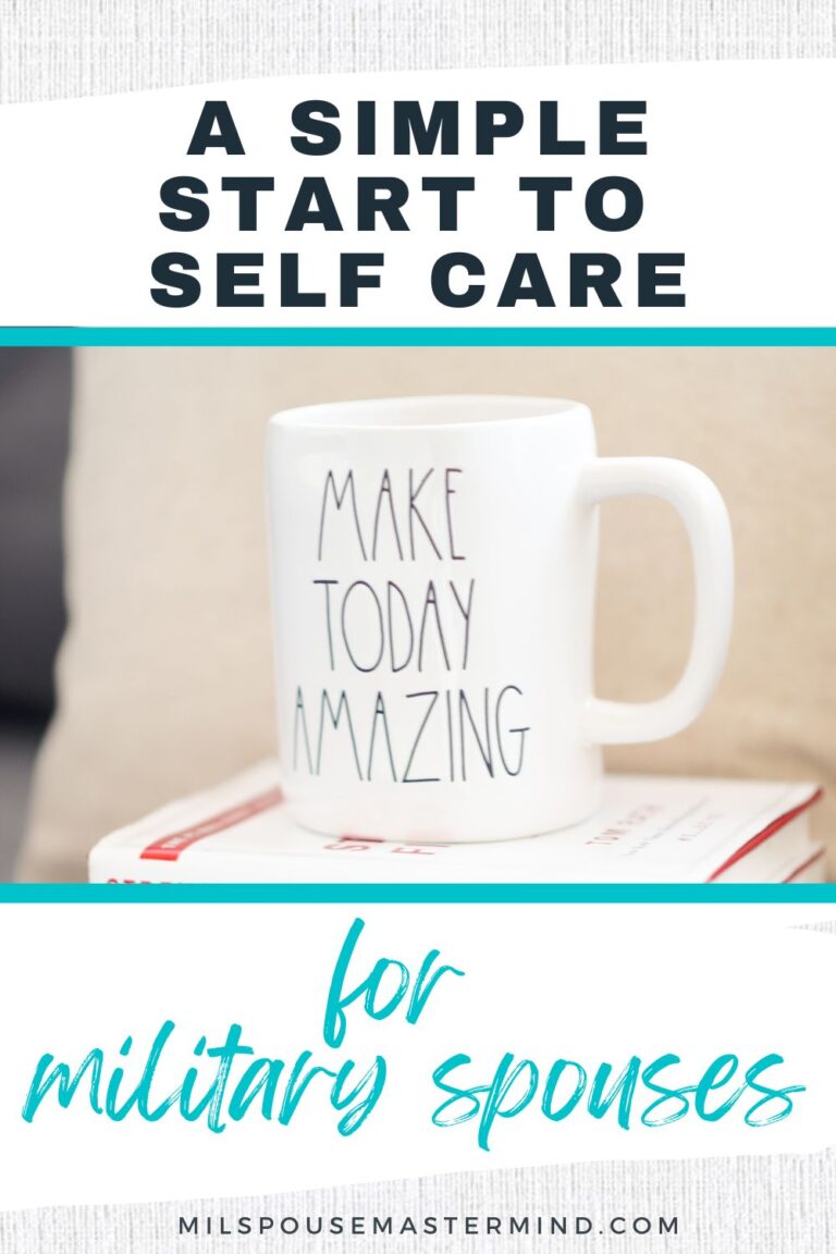 Free guided meditation, affirmations, and journal prompts for military spouses.