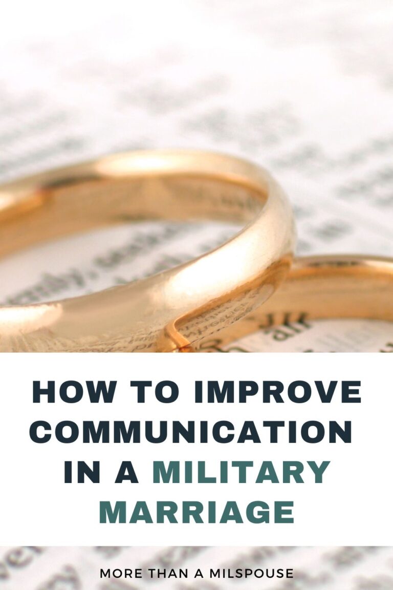 Learn how small shifts can lead to big breakthroughs in your military marriage relationship.