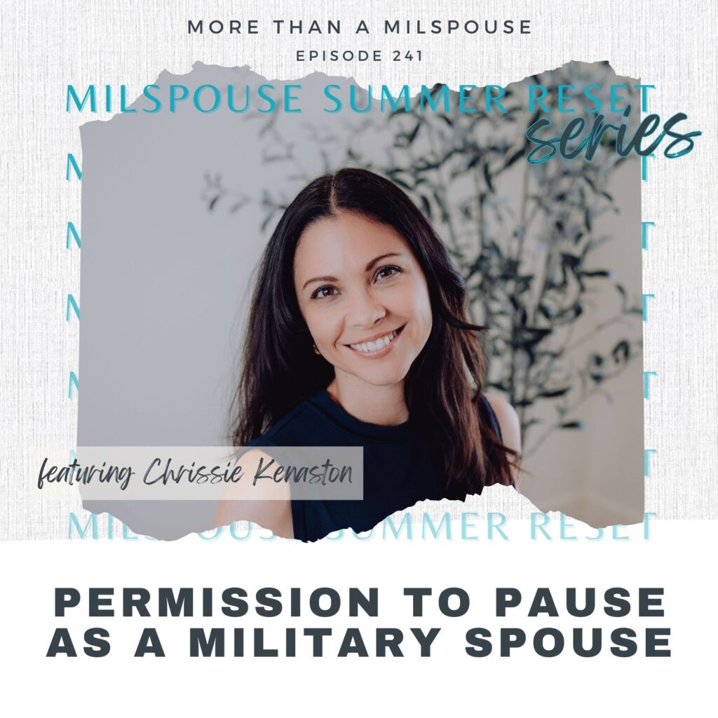 It's easy to put yourself last as a military spouse. But rest is vital to your well-being.