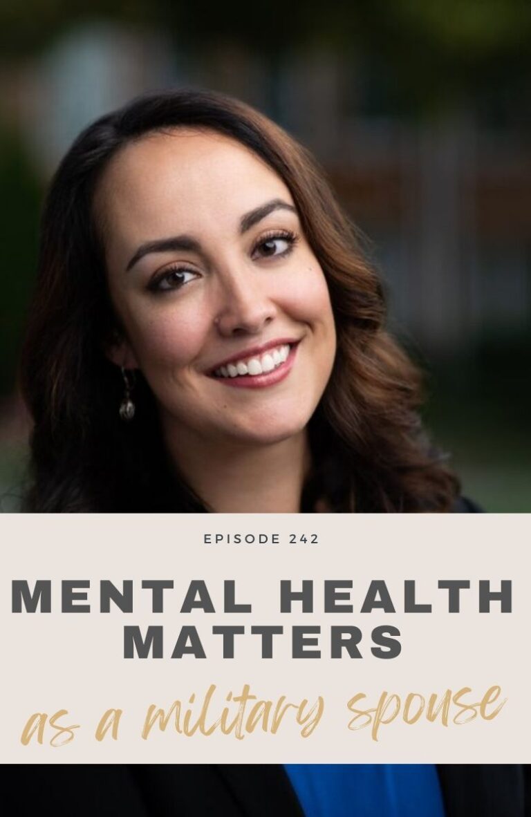Military spouse mental health matters. Learn how to boost your wellness with these tips.