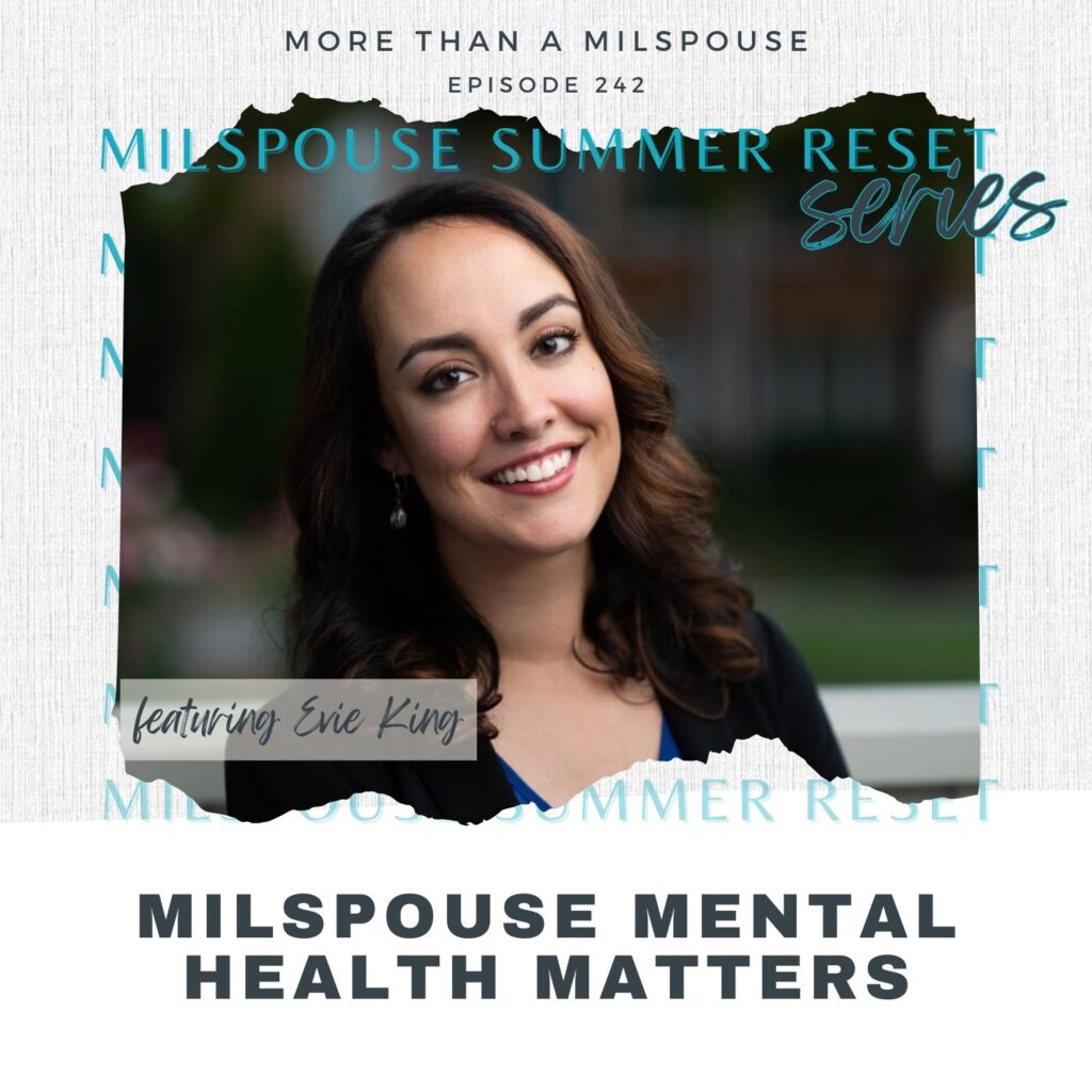 Military spouse mental health matters. Learn how to boost your wellness with these tips.