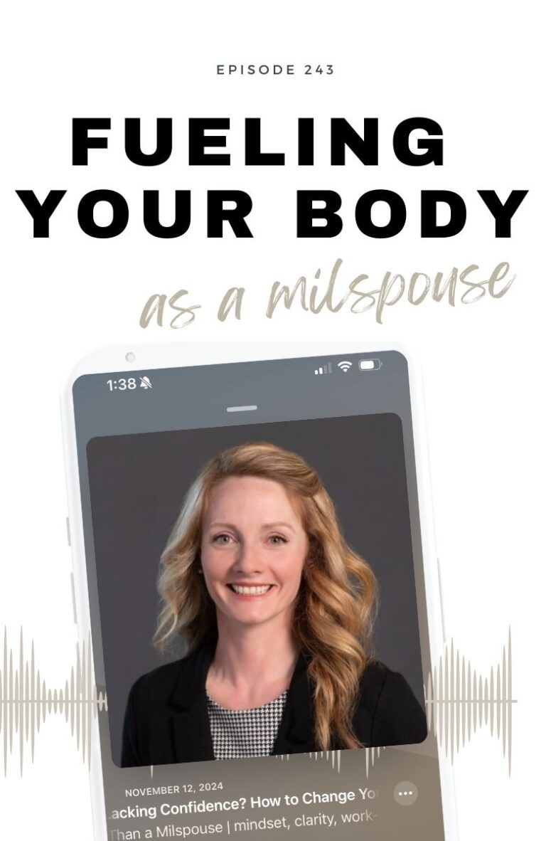 How to reach your health and fitness goals as a military spouse.
