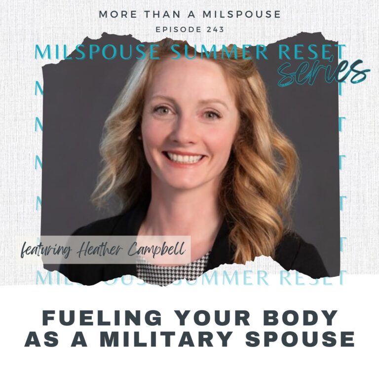 How to reach your health and fitness goals as a military spouse.