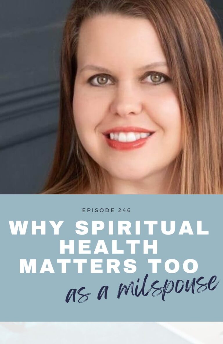 What is spiritual health? And why does it matter as a military spouse? The answer might surprise you.