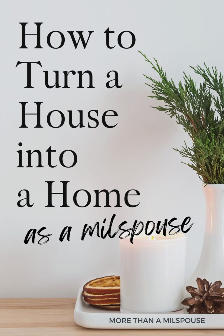 Is it worth it to hang the pictures on the wall as a military spouse? Let's talk about it.