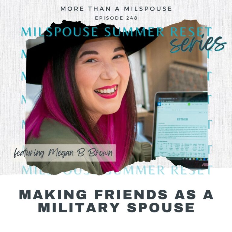 Loneliness is something many milspouses struggle with. Learn how to build authentic, soul-deep friendships.