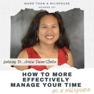 Time management is a key concern for many military spouses. Here are some tips to make it easier.