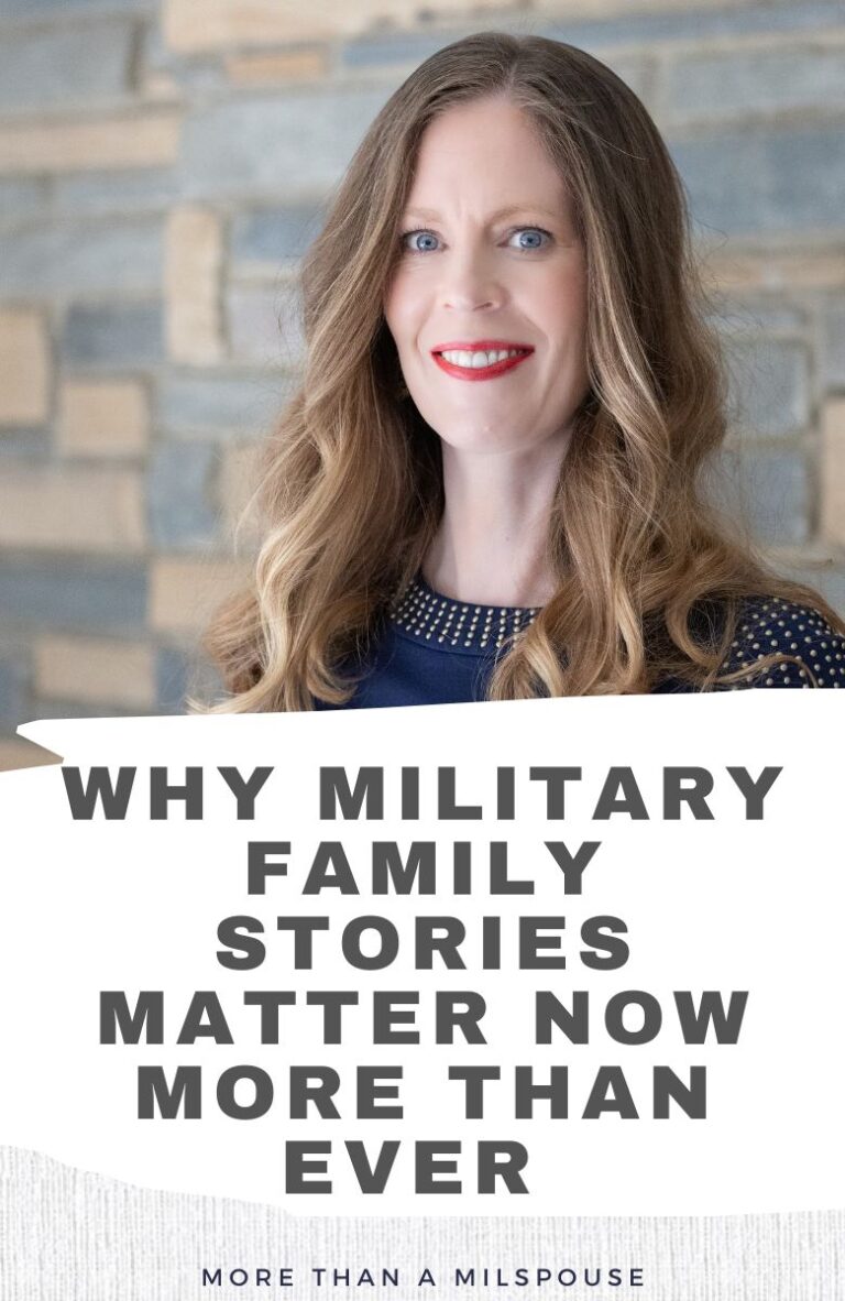 The power of military family stories