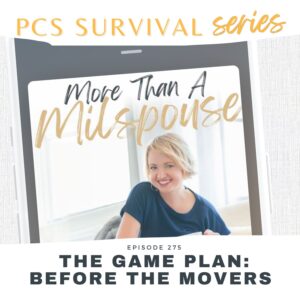 how to prep for your PCS move